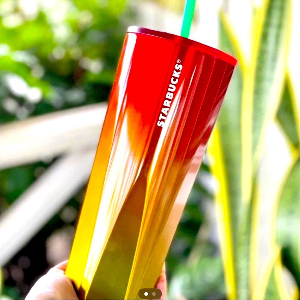 Starbucks Heat Gradient Puffy Ombre Stainless Steel Tumbler Cup Venti 24oz 2022
